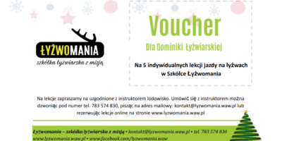 voucher łyzwiarki